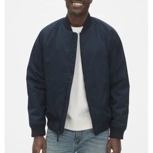 Gap Navy Raglan Bomber Jacket
